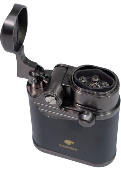 4 Torch Pürmüz Siyah - Gunmetal Puro Çakmağı fırsatları