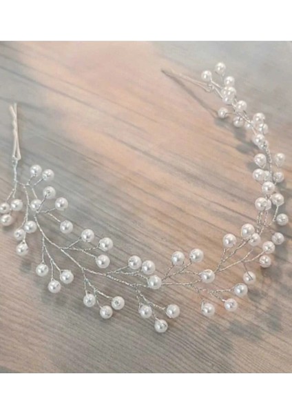 Gelin Nikah Aksesuarı ve Düğün Aksesuarı Taşlı Gelin Kına Tacı,nikah Düğün Nişan Aksesuarı