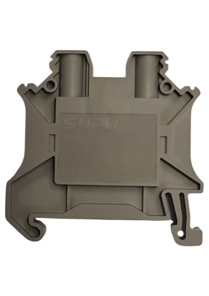 Tu4-2-Gy / 4mm2 Vidali Geçis Klemensi, Gri - 411033020 ( 50 Adet )