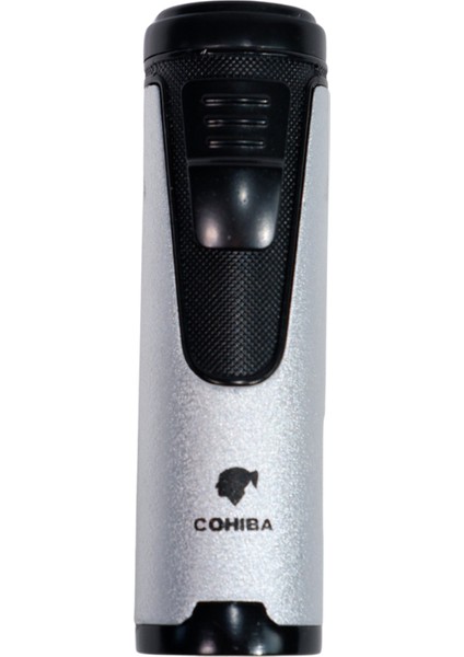 4 Torch Pürmüz Gümüş Puro Çakmağı