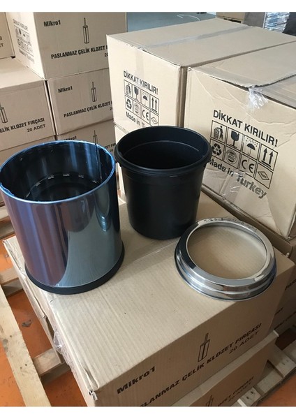 Çember Kapak Çöp Kovası 5 Lt 430 Kalite Ofis Tipi fırsatları