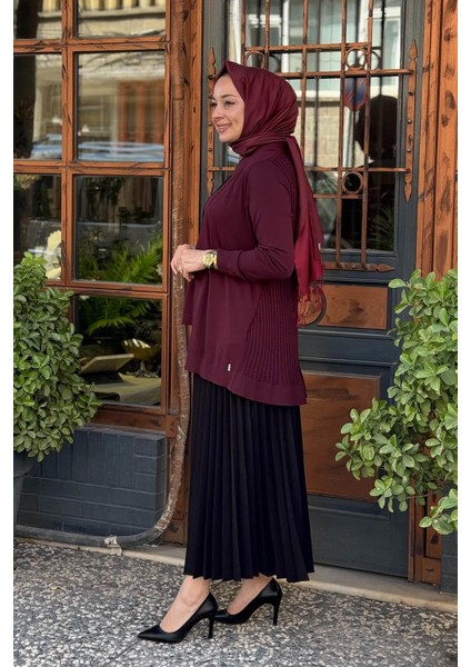 Mıss Dalida Hırkalı Takım T25PF-0002 Bordo fiyatları