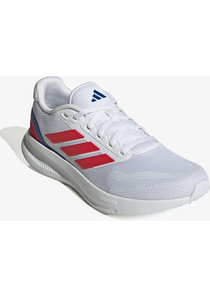 Erkek Beyaz Koşu Ayakkabısı RUNFALCON 5 JI0876