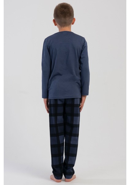 Pamuklu Erkek Çocuk Uzun Kol Pijama Takım(9/10-15/16), 503184 fırsatları
