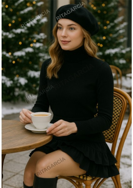 Fransız Ressam Avusturalya Yün Keçe Bere modelleri