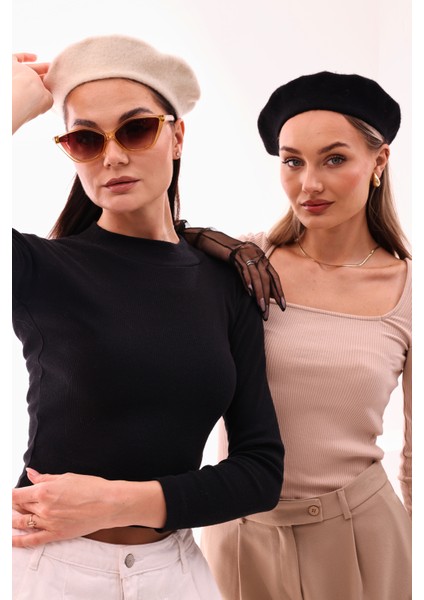 Fransız Ressam Avusturalya Yün Keçe Bere