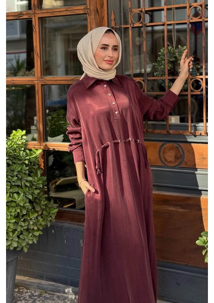 Elbise 2502-5007 Bordo modelleri