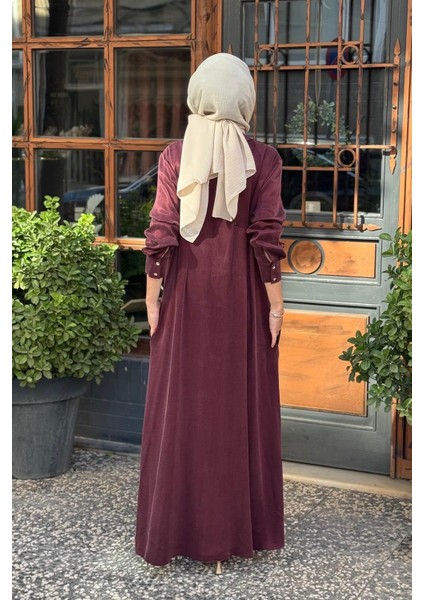 Elbise 2502-5007 Bordo fırsatları