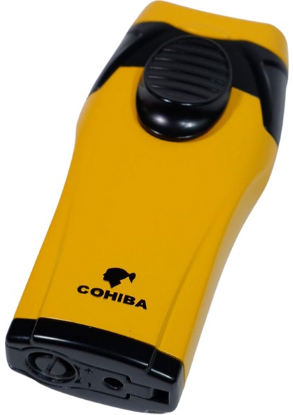 Çift Torch Pürmüz Sarı - Siyah Puro Çakmağı fiyatları