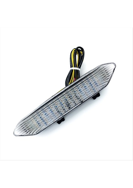 Motosiklet Arka Işık Arka Kuyruk Işık Freni Turn Sinyalleri Yamaha için Entegre LED Işık R1 2002 2003 2003 Açık renk (Yurt Dışından)