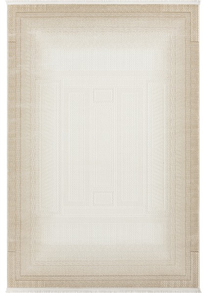 Smart Bej Halı Salon Oturma Odası Çocuk Odası Yatak Odası Halısı 12006