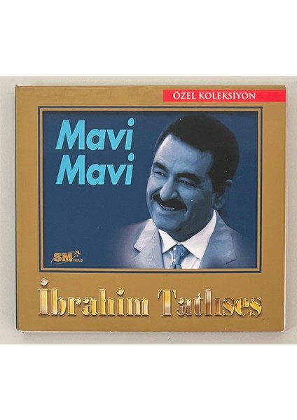 Ibrahim Tatlıses Mavi Mavi Özel Koleksiyon CD (Orjnal Dönem Baskı Cd)