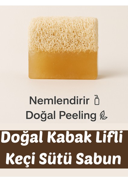 Doğal Keçi Sütü ve Bal Lifli Sabun 100 gr | El Yapımı, Nemlendirici ve Peeling Etkili fırsatları