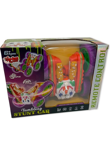 Vardem Uzaktan Kumandalı Full Fonksiyon 2.4ghz Şarjlı Buhar Atan Akrobat Araba Turuncu H06 fiyatları