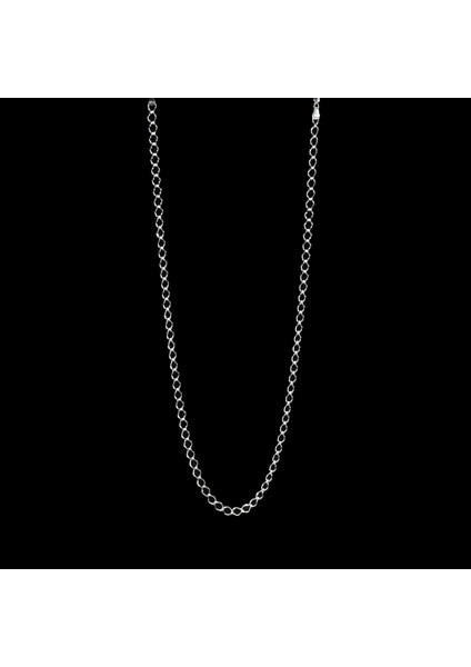 100 Mikron Tek Bakla Rambo Gümüş Zincir fırsatları