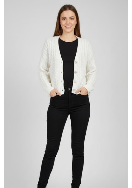 Metal Düğmeli Örgü Hırka M478K26 Taş fiyatları