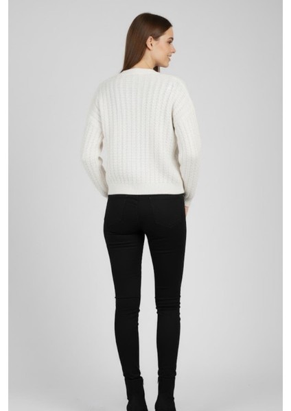 Metal Düğmeli Örgü Hırka M478K26 Taş fırsatları