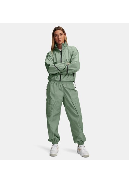 Kadın Ua Unstoppable Woven Sheen Ceket 1389677-348 modelleri