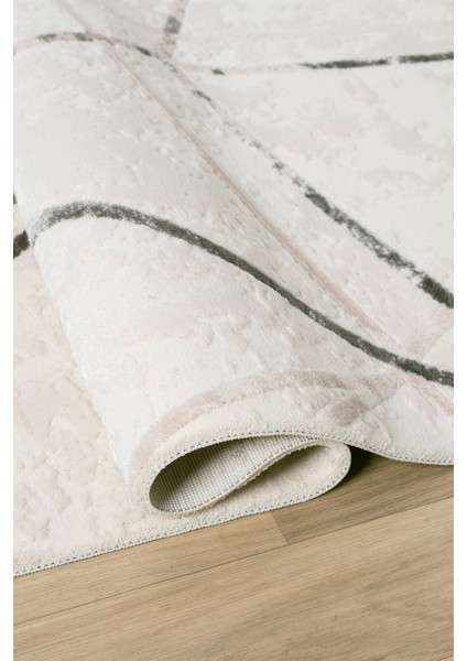 Avangard Gri Halı Akrilik Halı Yumuşak Dokulu Salon Oturma Odası Yatak Odası Halısı 2035 modelleri