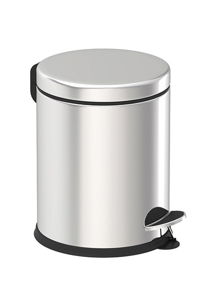Izmir Fırça Luna 3 Lt. Paslanmaz Pedallı Çöp Kovası - 4100559486 fiyatları
