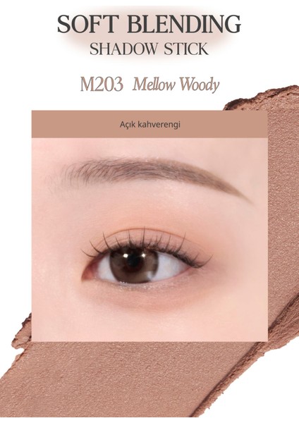 Kremsi, Kolayca Uygulanan ve Sabitlenen Fırçalı Kalem Far Clıo Soft Blending Shadow Stick (M203) fiyatları