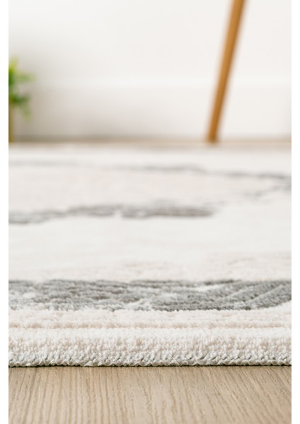 Avangard Gri Halı Akrilik Halı Yumuşak Dokulu Salon Oturma Odası Yatak Odası Halısı 2037 fırsatları