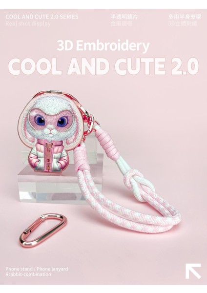 Cool & Cute 2.0 Çapraz Askılı Bileklik ve Telefon Askısı Charm modelleri