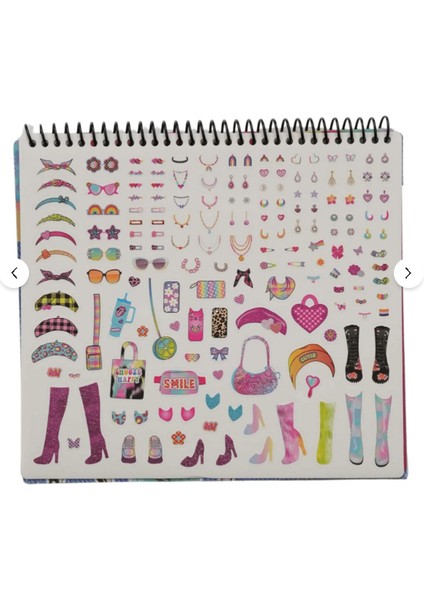 Style On Runway Fashion Designer Moda Tasarım Defter Seti K9002 modelleri