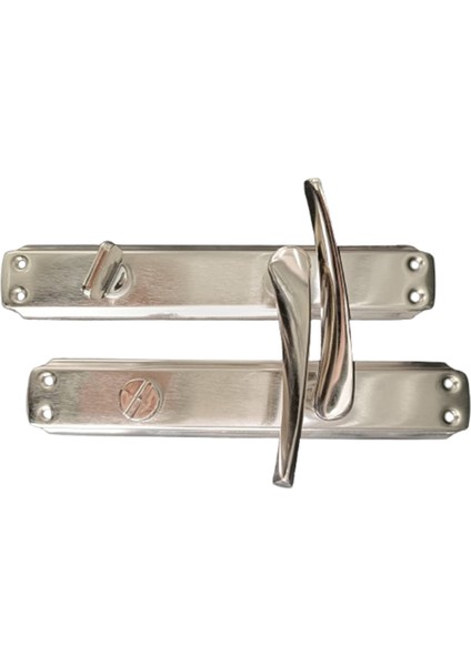Bravo Aynalı Inox Nikel Tuvalet -Banyo Kapı Kolu ( Sağ )- 1 Takım fiyatları
