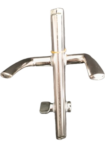 Bravo Aynalı Inox Nikel Tuvalet -Banyo Kapı Kolu ( Sağ )- 1 Takım modelleri