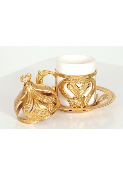 Osmanlı Kalp Desenli Kahve Fincan fiyatları