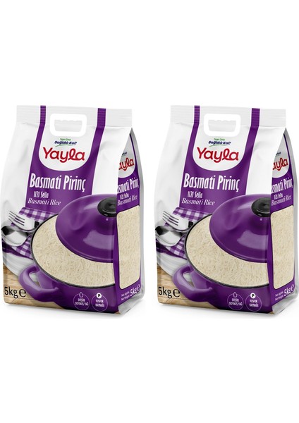 Basmati Pirinç 1121 Sella 5 kg x 2 Adet