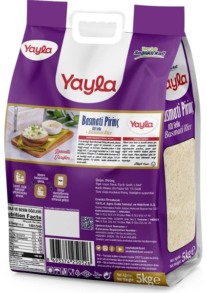 Basmati Pirinç 1121 Sella 5 kg x 2 Adet modelleri