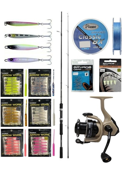 Yekoutdoor Fireworm Lrf Seti Shimano Kamış Fx Xt Spinning Moderate Fast 2,10M 1-11G 2pc&okuma Outrax 1000 Sga 1+1bb Olta Makinesi