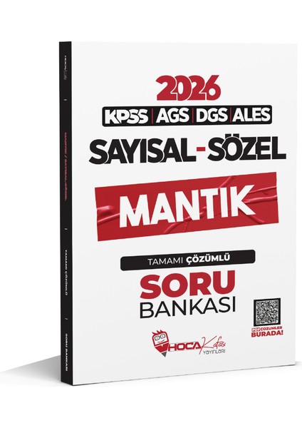 2026 Sayısal-Sözel Mantık Soru Bankası