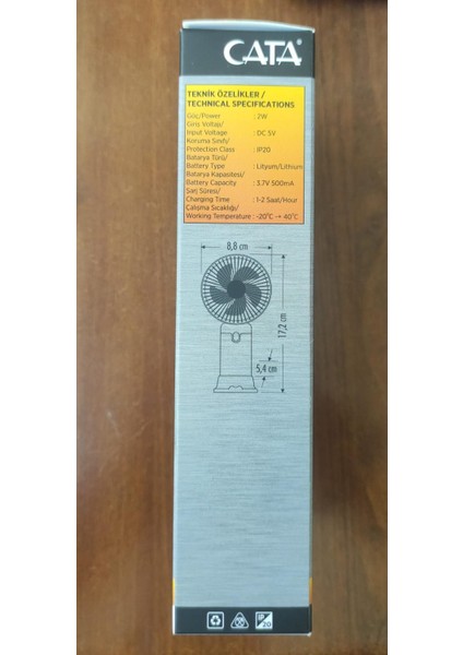 CT-9949 Masa ve El Tipi Vantilatör fiyatları