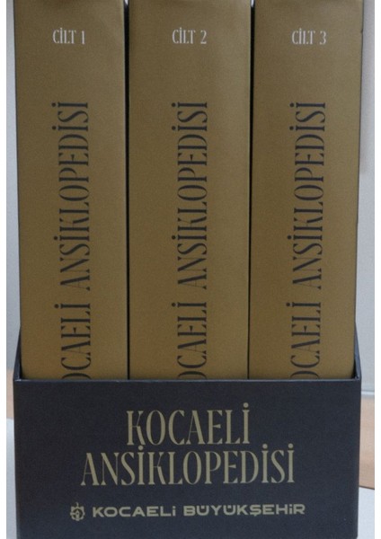 Kocaeli Ansiklopedisi / 3 Cilt Takım fiyatları