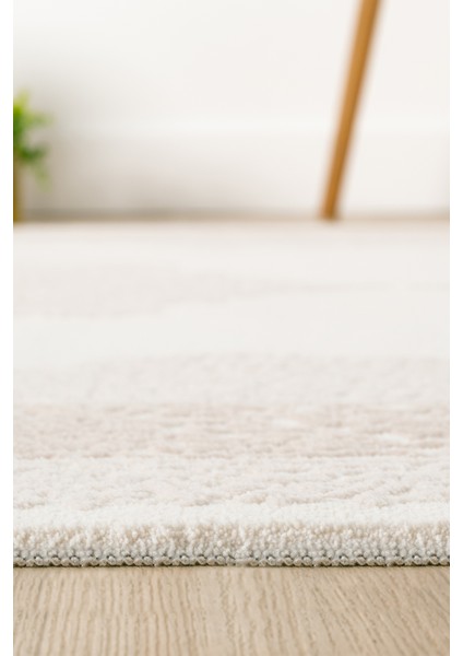 Avangard Krem Halı Akrilik Halı Yumuşak Dokulu Salon Oturma Odası Yatak Odası Halısı 2034 fırsatları