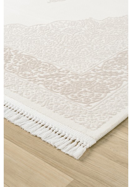 Avangard Krem Halı Akrilik Halı Yumuşak Dokulu Salon Oturma Odası Yatak Odası Halısı 2034 indirimleri