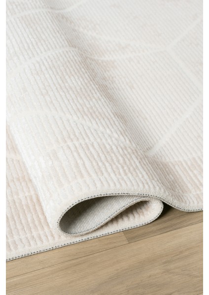 Avangard Bej Halı Akrilik Halı Yumuşak Dokulu Salon Oturma Odası Yatak Odası Halısı 2036 fiyatları