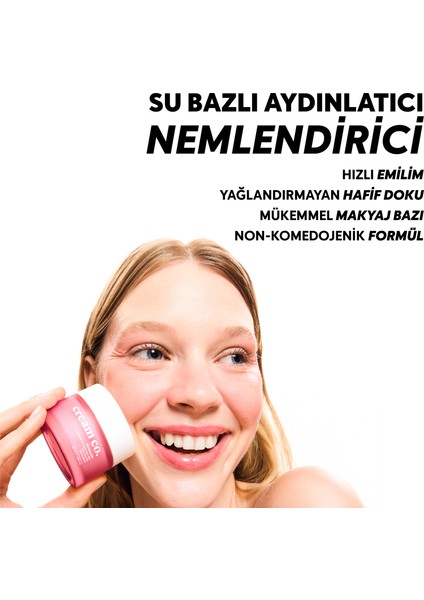 Leke Karşıtı Canlandırıcı Aydınlatıcı Işıltılı Yüz Spreyi Su Bazlı Nemlendirici Yüz Kremi İkili fiyatları