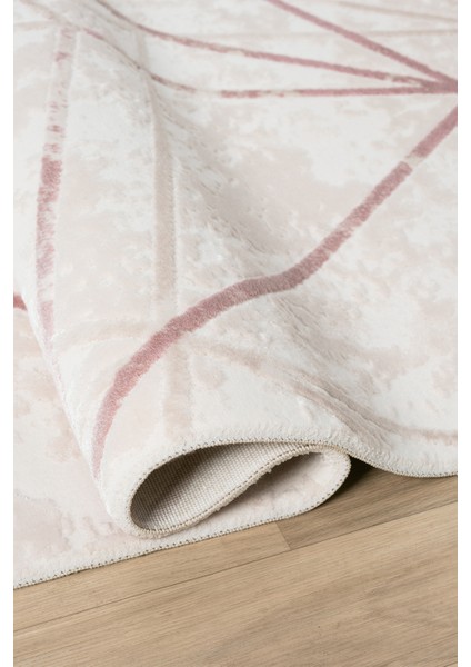 Avangard Pudra Halı Akrilik Halı Yumuşak Dokulu Salon Oturma Odası Yatak Odası Halısı 2035 modelleri