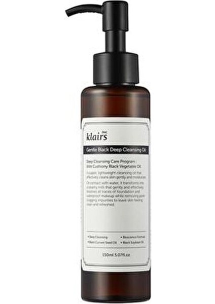 Temizleme Yağı Derin Temizleme Etkisiyle 150 ml Siyah Üzüm ve Soya Yağı İçerir fiyatları