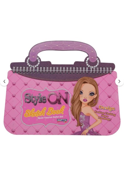 Style On Sketch Book Moda Tasarım Defteri K9009