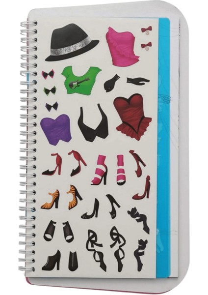 Style On Sketch Book Moda Tasarım Defteri K9009 modelleri