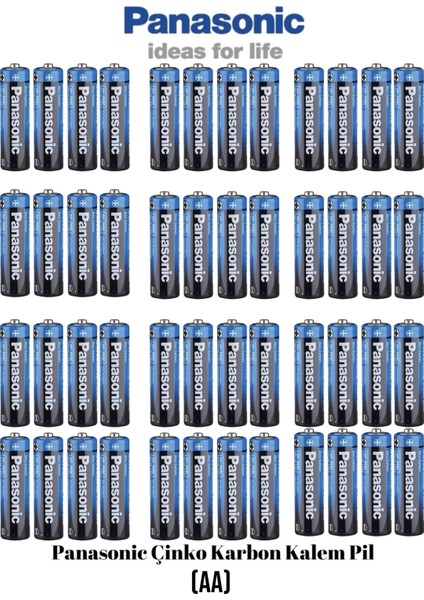 Çinko Karbon 48 Adet Kalem Pil (Aa)