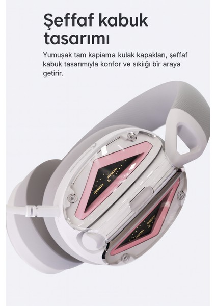 BE46 Kablosuz Mikrofonlu Kulaklık 36 Saat Uzun Pil Ömrü Oyun ve Müzik Kulaklığı fırsatları