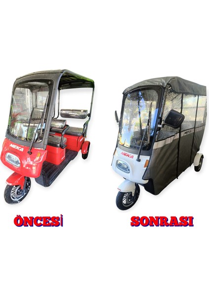 3 Tekerlekli Elektrikli Modellere Uyumlu Branda (Meka Bus-Pro) fiyatları