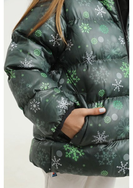 Erkek/kız Çocuk Kapüşonlu Su ve Rüzgar Geçirmez Cepli Kışlık Şişme Mont fiyatları