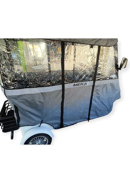 3 Tekerlekli Elektrikli Modellere Uyumlu Branda (Meka Bus-Pro) modelleri